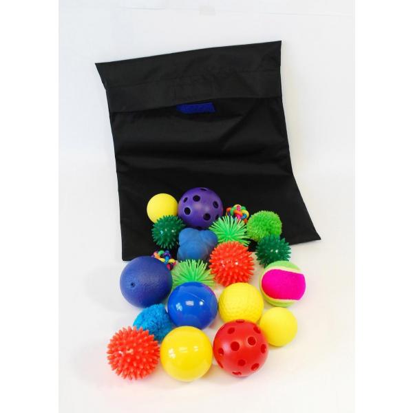 Assortiment balles sensoriellles - lot de 20