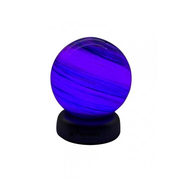 Globe planétaire illuminé
