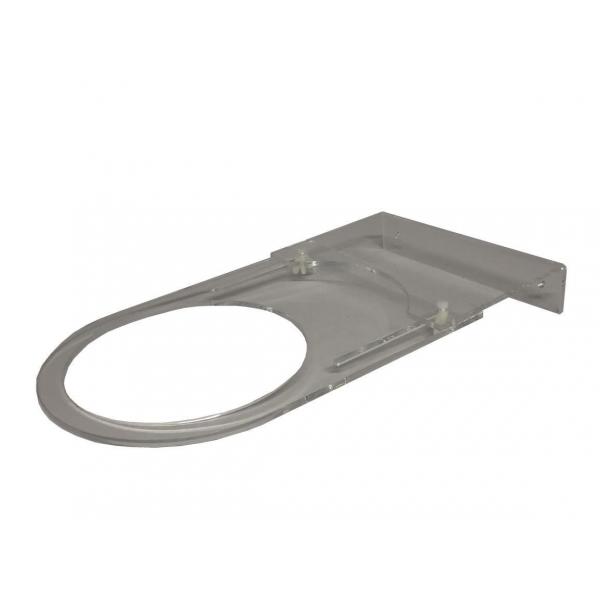 Support mural réglable en plastique pour Nenko colonne à bulles Ø 15 cm