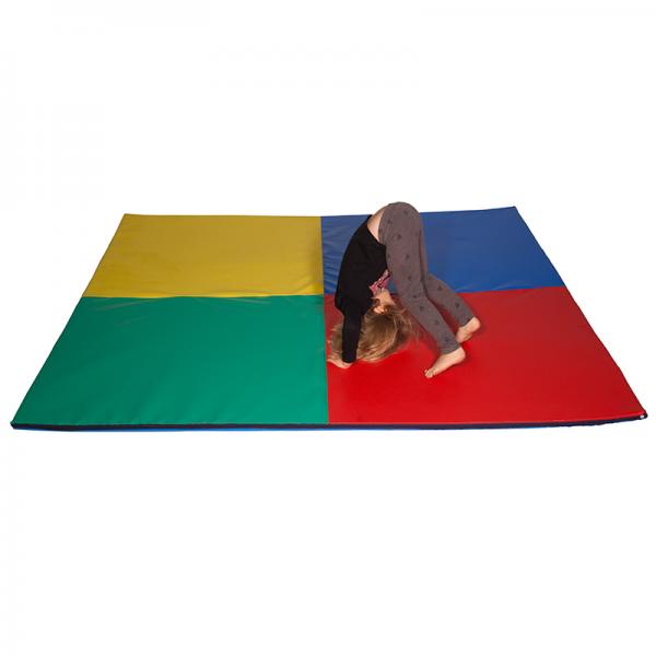 Tapis 4 couleurs 200 x 200 cm