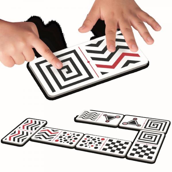 Domino tacto-visuel