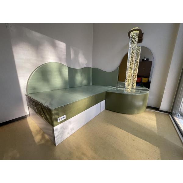 Matelas à eau 100x200x21 cm avec stabilisateur 80%