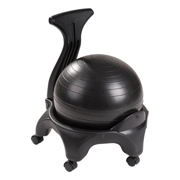 Chaise ballon pour stabilité et mouvement