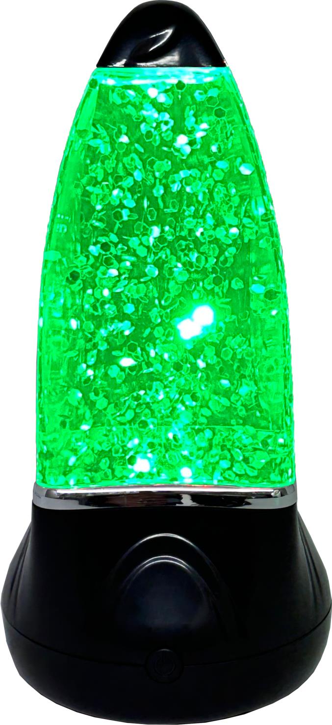 Lampe paillettes volcan