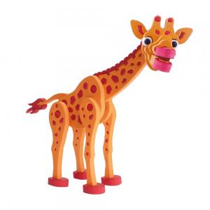 Puzzle 3D mousse de construction - Girafe