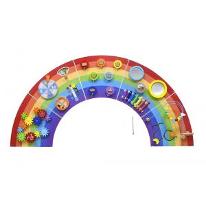 Panneau mural d'activités - arc-en-ciel
