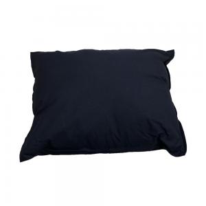Oreiller + Taie d'oreiller anti déchirure 60 x 70 cm - bleu marine