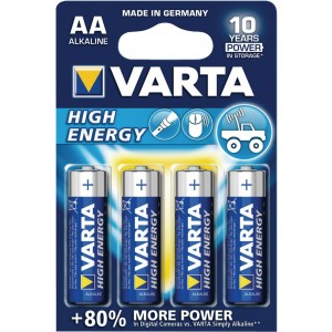 Batterie AA (LR6) alkaline 1,5 V - set de 4