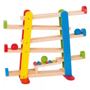 Toboggan à boules avec xylophone