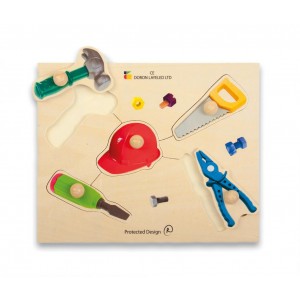 Puzzle à grands boutons - Outils