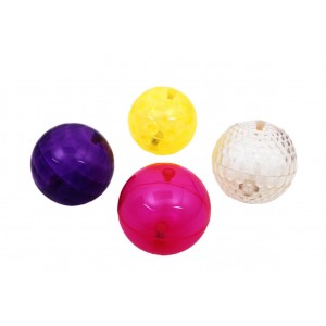 Grandes balles brillantes sensorielles - lot de 4