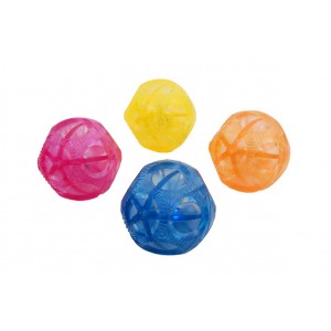 Petites balles lunineuses sensorielles - lot de 4.