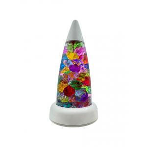 Lampe LED avec cristaux