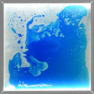 Dalle lumineuse à gel liquide - bleu