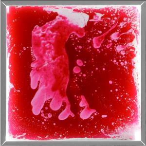 Dalle lumineuse à gel liquide - rouge