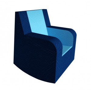 Nenko Fauteuil à bascule droite - PVC