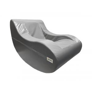 Nenko grand fauteuil à bascule - pvc gris (600)