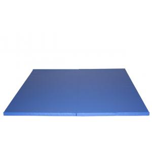 Tapis de sol pliable 200 x 200 x 5 cm - Bleu