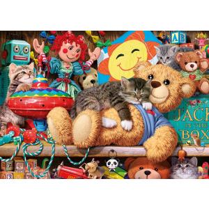 Puzzle - Dormir sur le nounours (250 pièces XL)