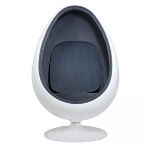 Chaise sensorielle POD en forme d'œuf - couleur gris