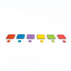 Dalles tactiles - lot de 12