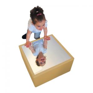 Miroir dans un bloc sensoriel - Polyester PVC