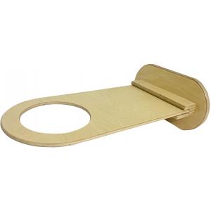 Support mural églable en bois pour Nenko colonne à bulles Ø 15 cm
