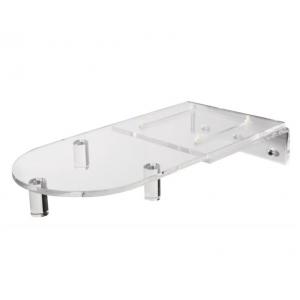 Support mural réglable en plastique avec couvercle pour colonne à bulles Nenko Ø 20 cm