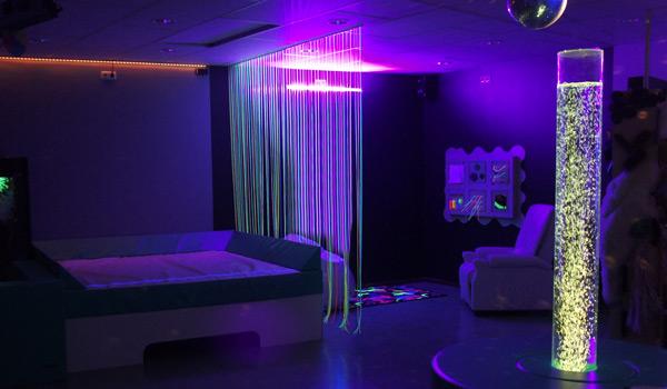 Salle Snoezelen Ultraviolette