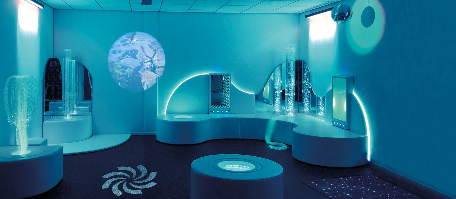 Espace snoezelen interactif